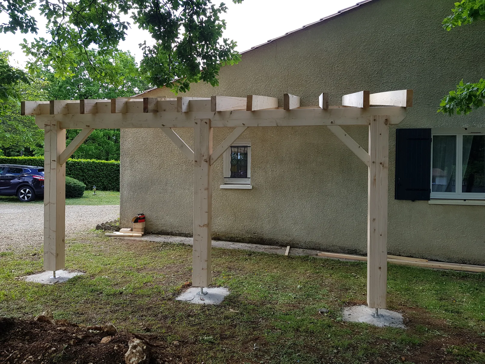 Carport bois