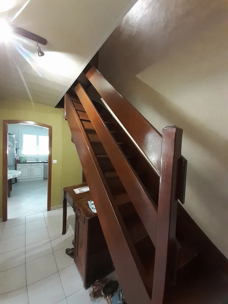Escalier en bois